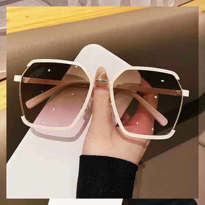 Sunglasses Elegant Ins Style Street Shooting Female Sunglasses for a Slim Look