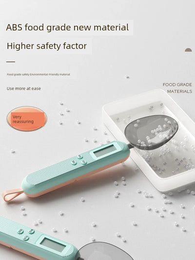 Electronic Scale Measuring Spoon Scale High Precision Gram Meter Measuring Spoon Baby Milk Powder Spoon Scale Baby Food Supplement Scale Measuring Spoon