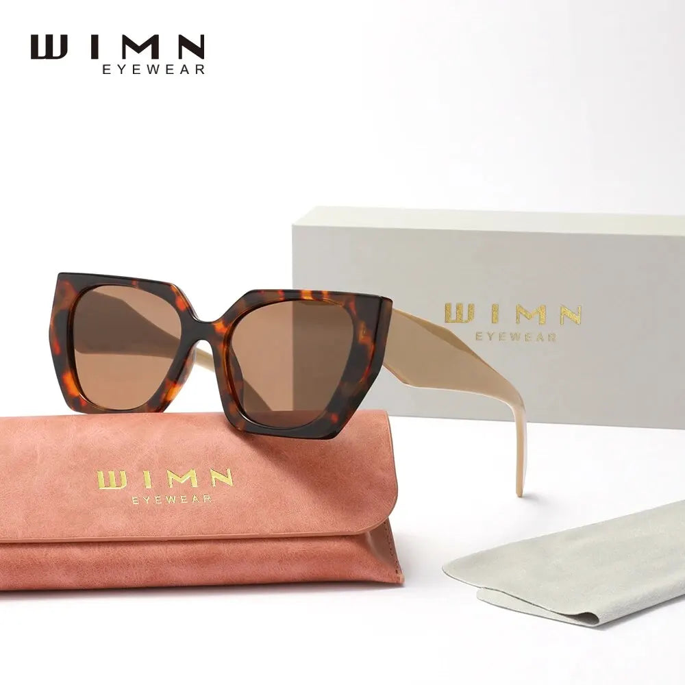 WIMN New Fashion Sunglasses Women Luxury Brand Vintage Oversized Sun Glasses Ladies Classic Eyeglasses Accessories UV400